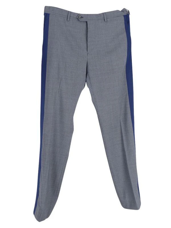 Valentino Wool ​Contrast Side Trim Pants 1