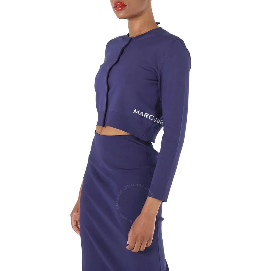 Marc Jacobs The Cropped Cardigan in Blue Navy 3
