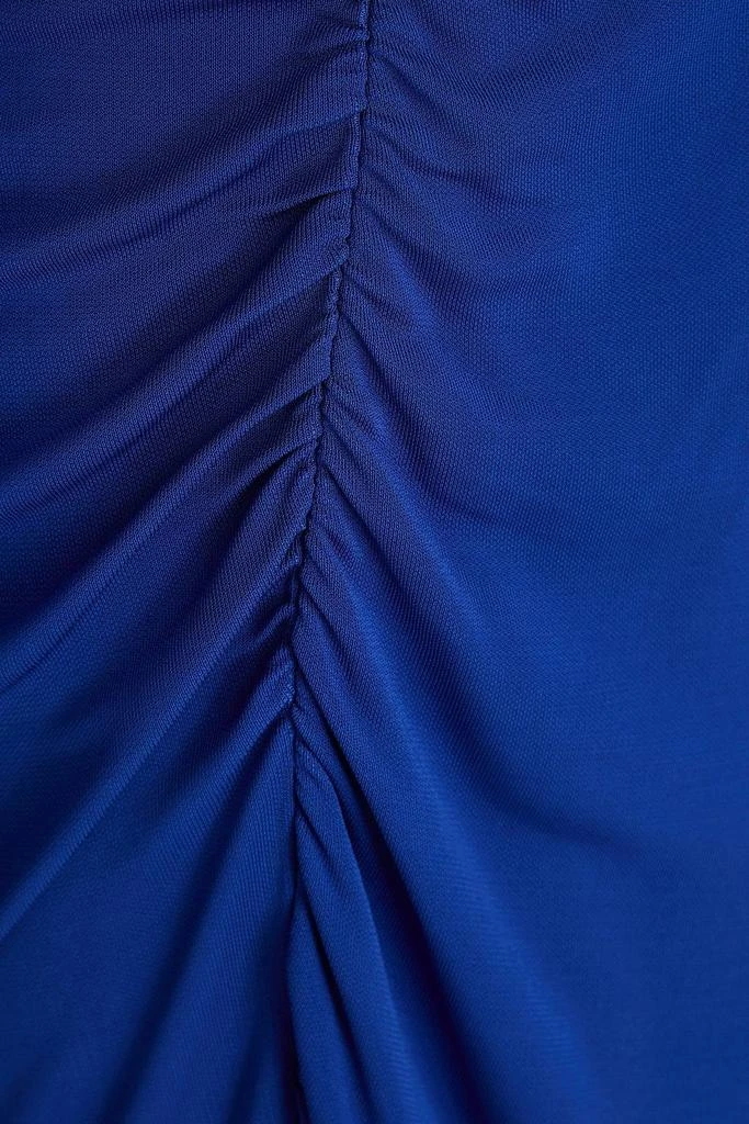 Diane von Furstenberg Magena ruched jersey dress 4