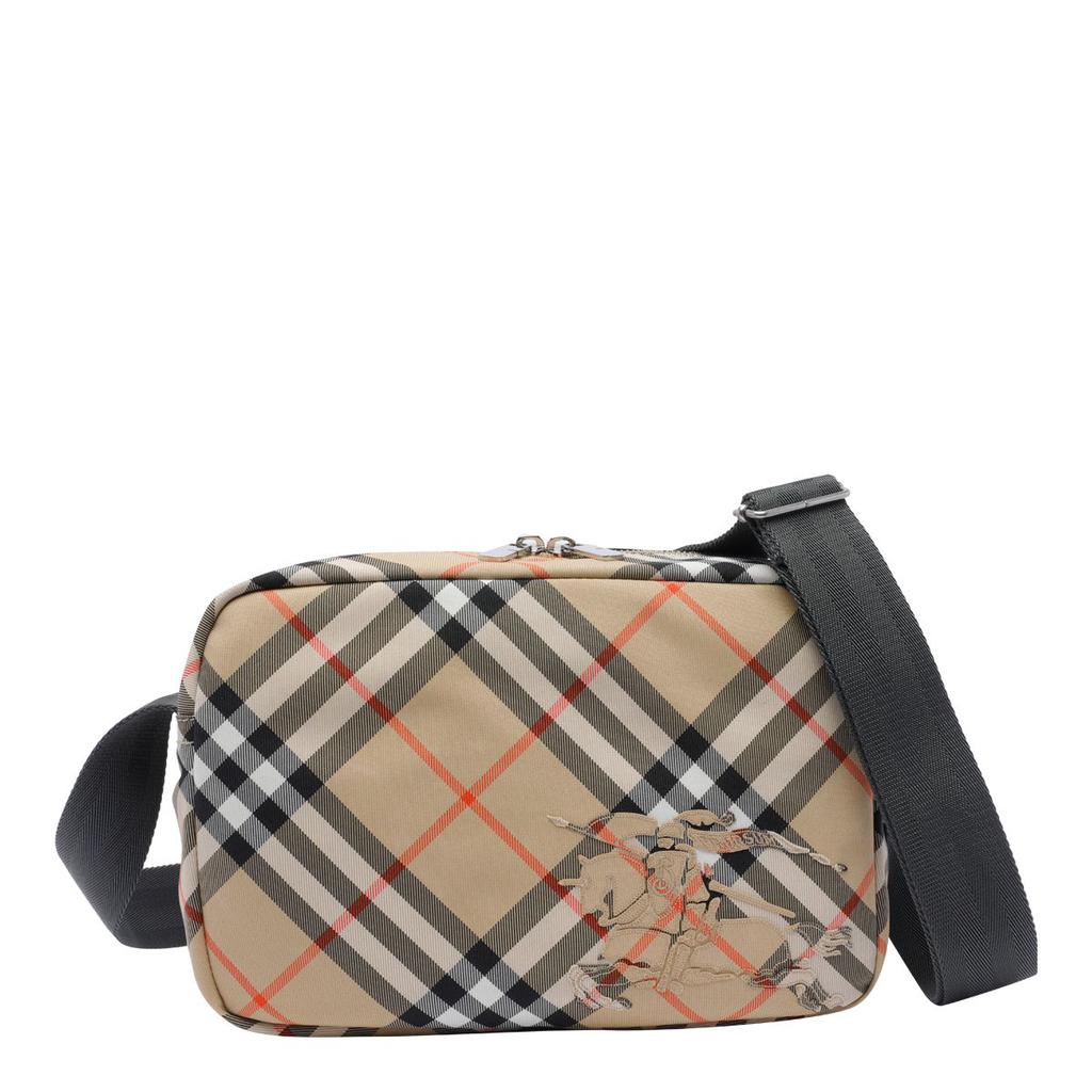 BURBERRY｜ (Check Crossbody Bag (8102301)) Burberry Signature Check Crossbody Bag | Saks Fifth Avenue
