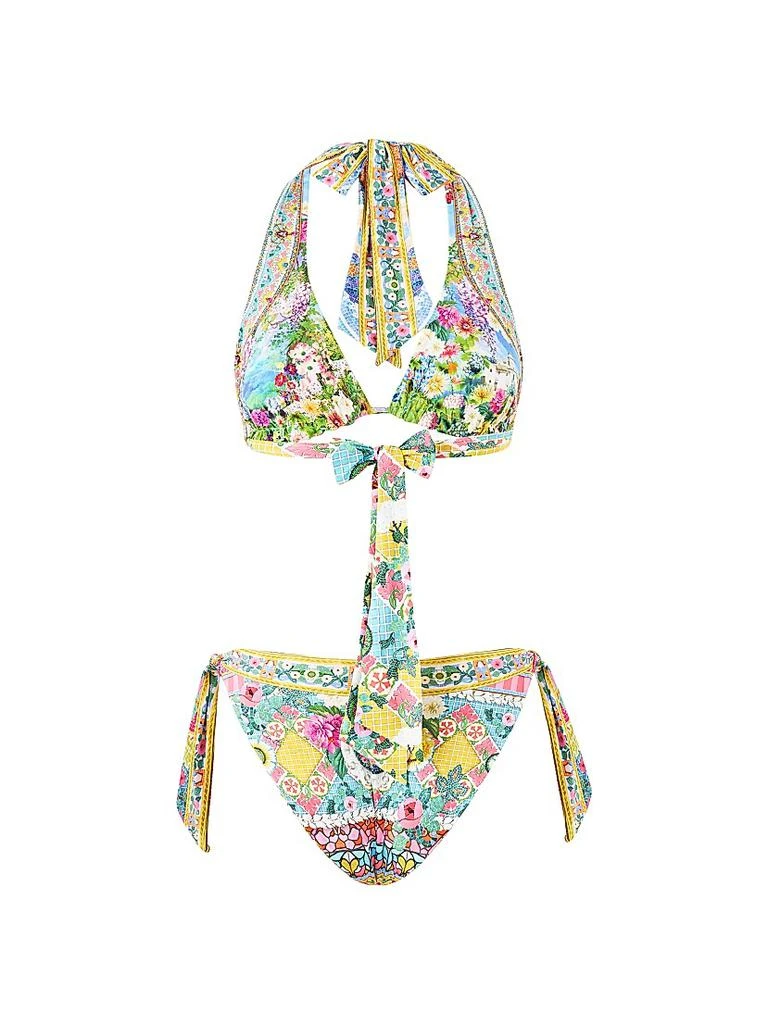Camilla Reversible Printed Triangle Bikini 4