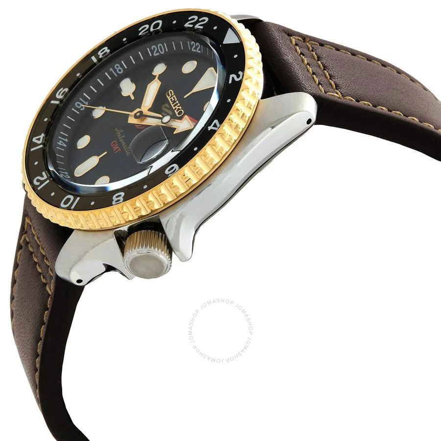 Seiko 5 Sports SKX GMT Automatic Black Dial Men's Watch SSK036 2