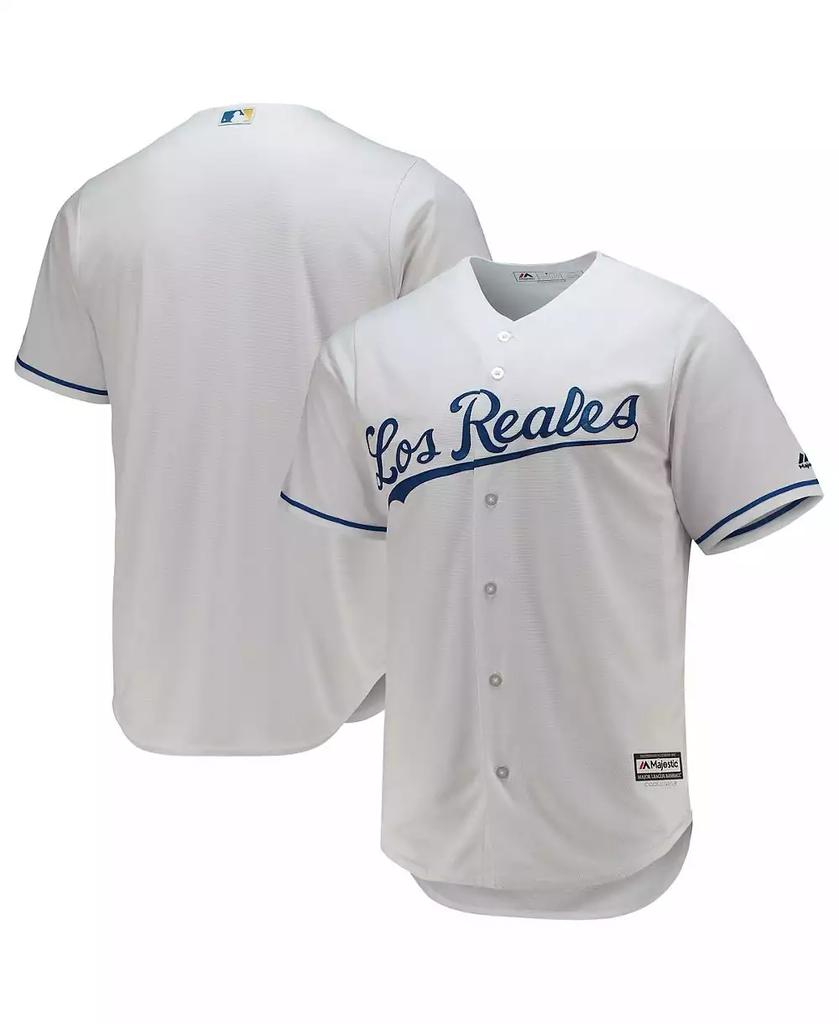 Majestic Men's White Kansas City Royals Team Official Jersey