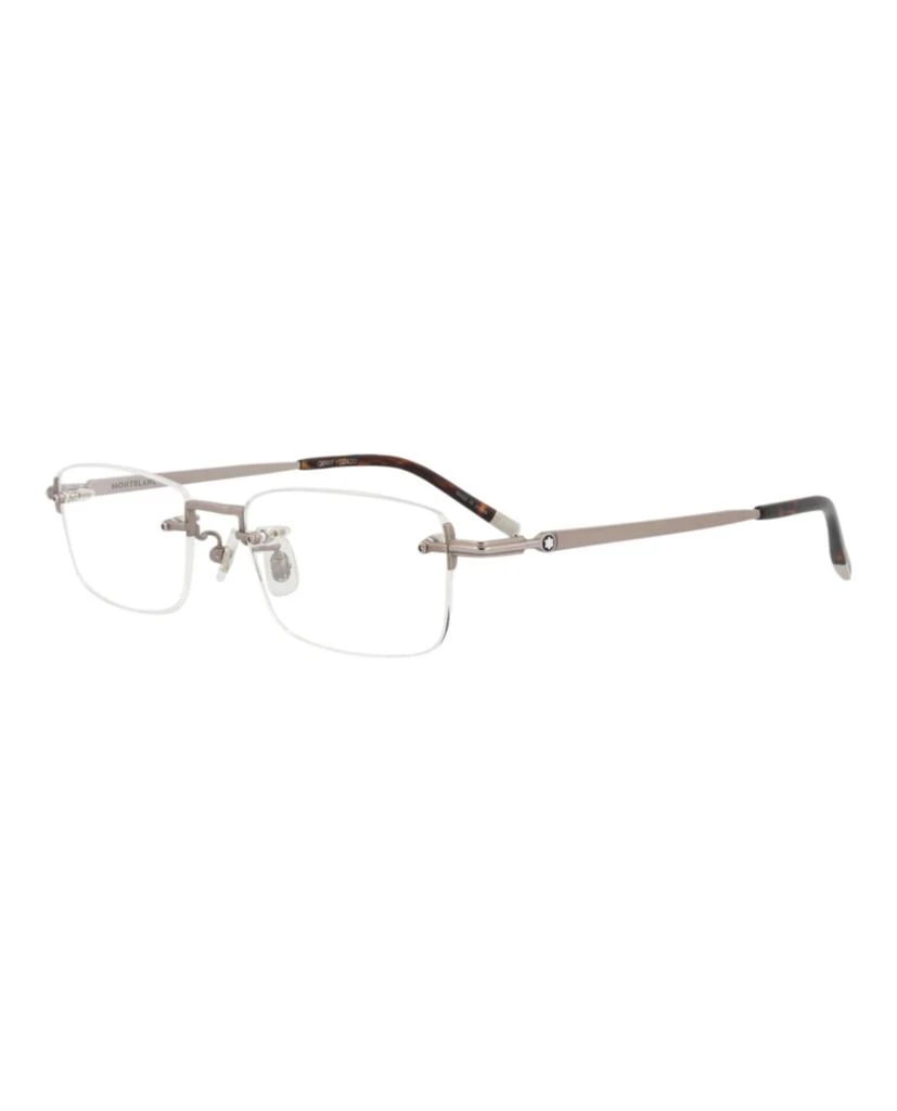MontBlanc Square-Frame Titanium Optical Frames 2