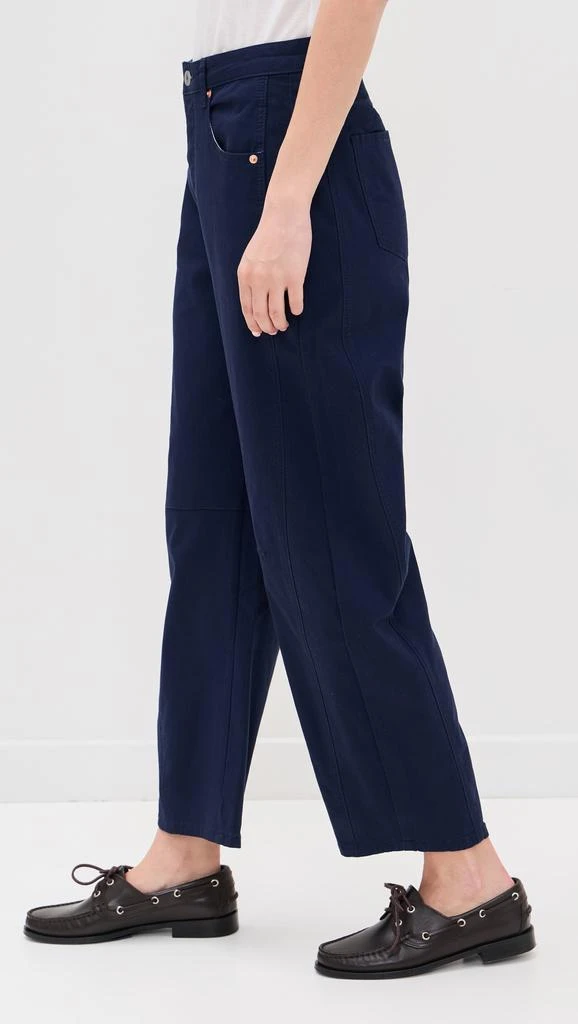 PARKE Cotton Twill Horseshoe Pants 3