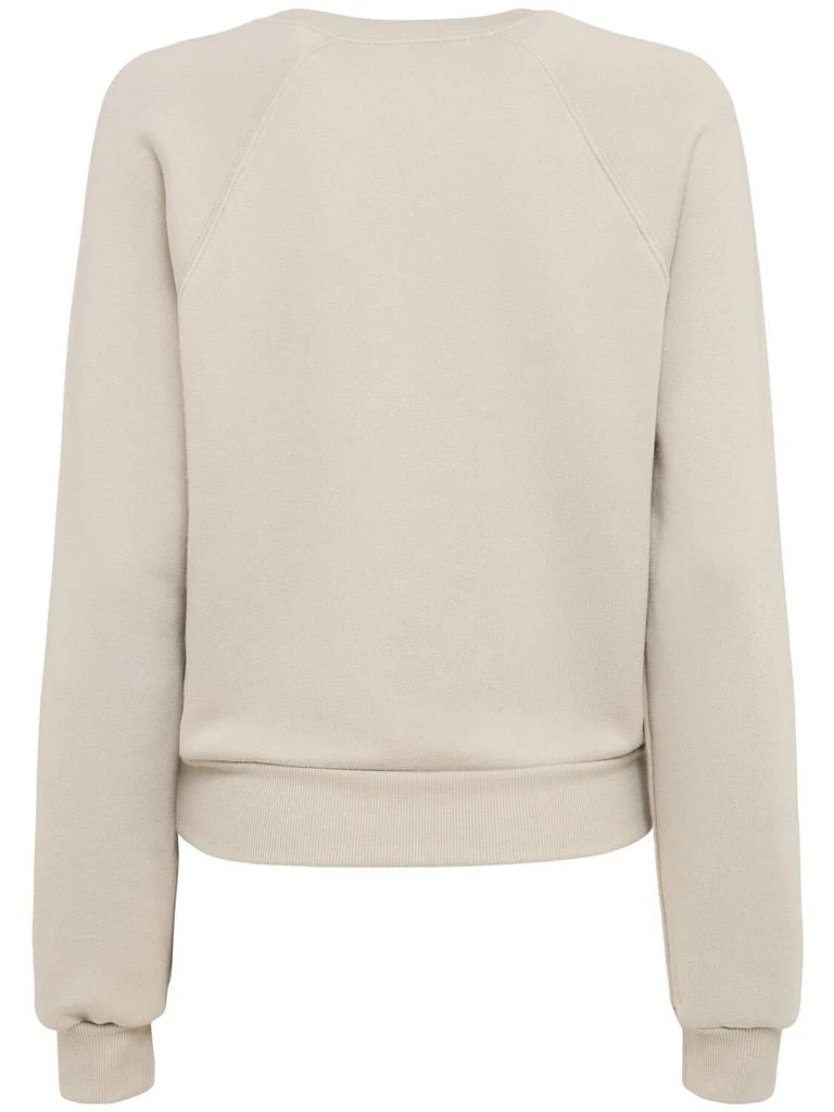 ÉTERNE Shrunken Raglan Sweatshirt 3