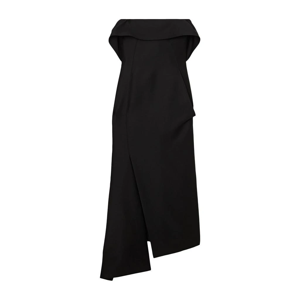 Lanvin Lanvin - Robe Midi - Black - Femme 1