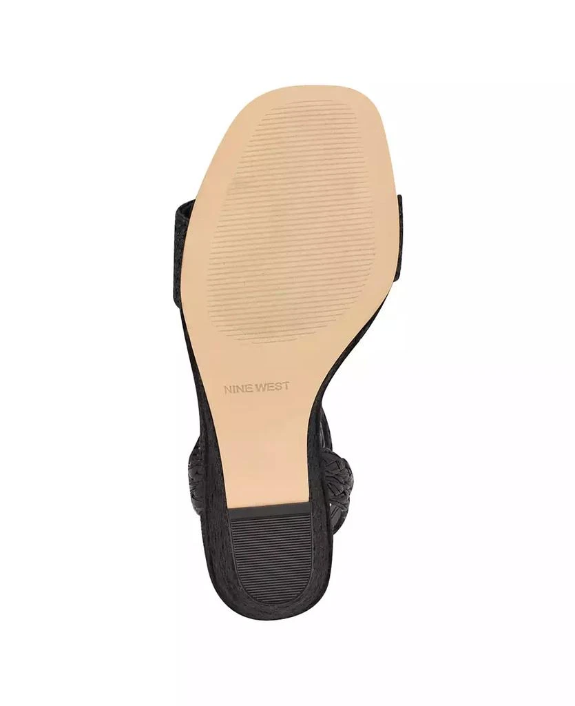 Nine West Women's Nerisa Woven Wedge Sandals 5