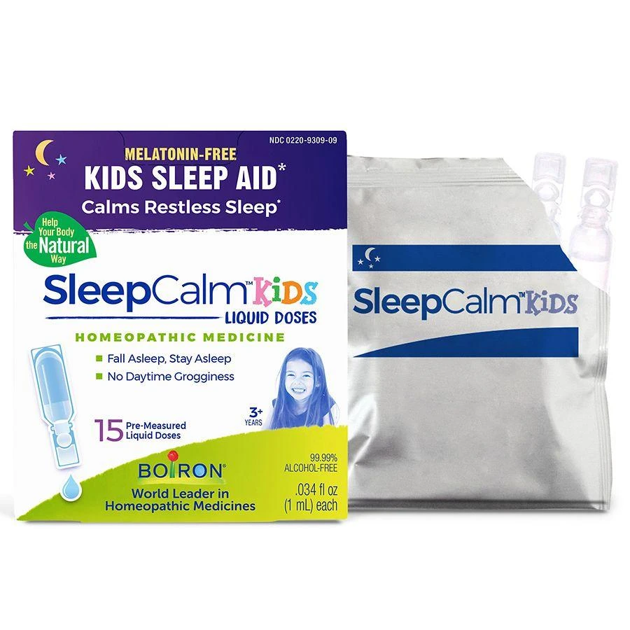 Boiron SleepCalm Kids Liquid Doses Sleep Aid-Melatonin-Free and Non Habit-Forming 3