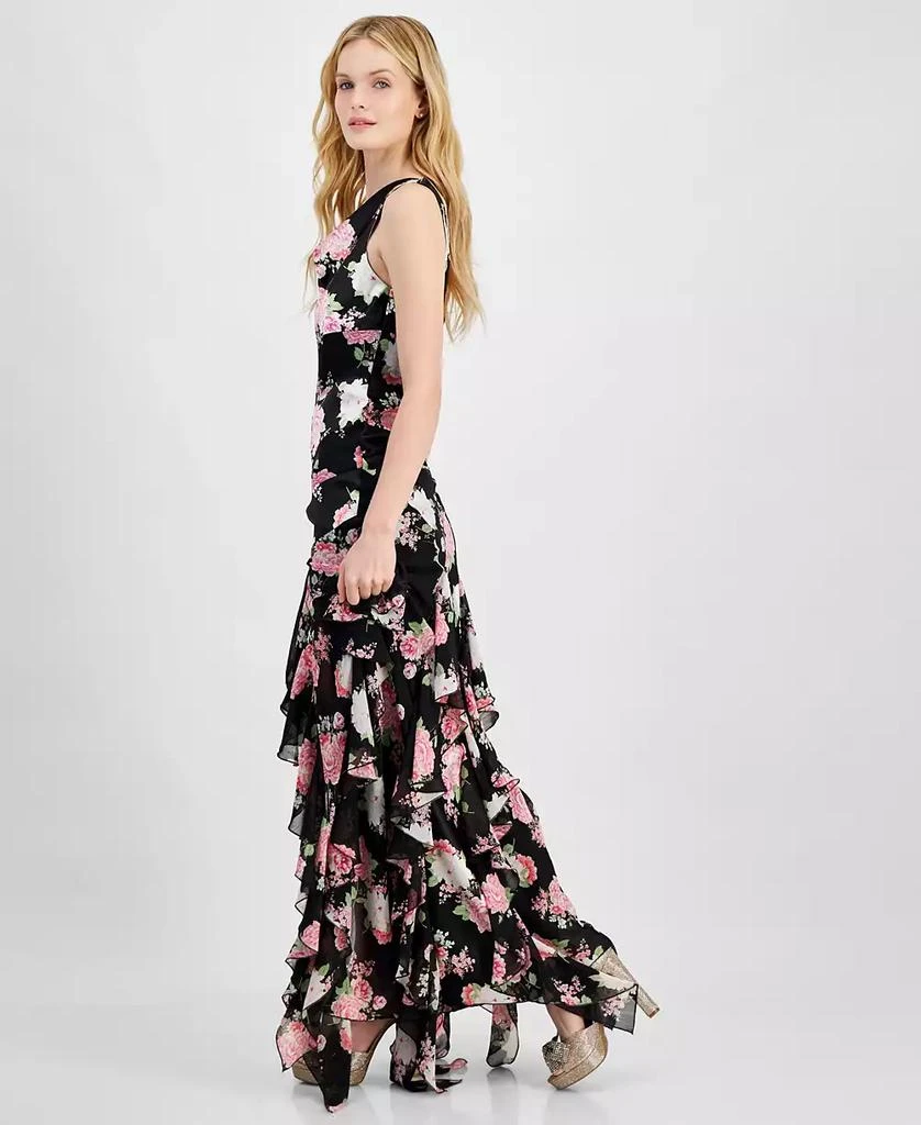 City Studios Juniors' Ruffled Floral Maxi Dress - Dresses & Skirts -  Compare Prices from 4+ Stores - Free Shipping - BeyondStyle
