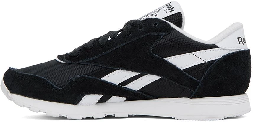 Reebok Classics Black Classic Nylon Sneakers 3