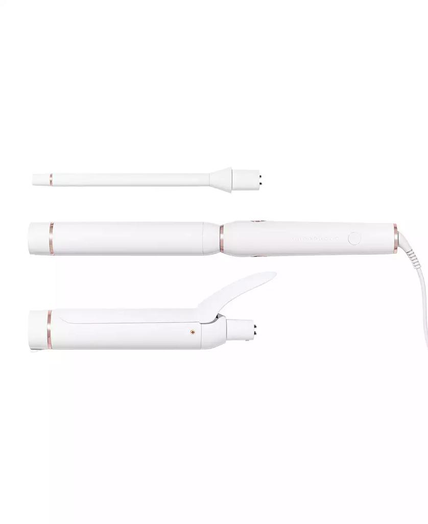 T3 Switch Kit Curl Trio Professional Ionic Interchangeable Curling Iron with 3 CeramicClip & Wand Barrels for Curling and Waving