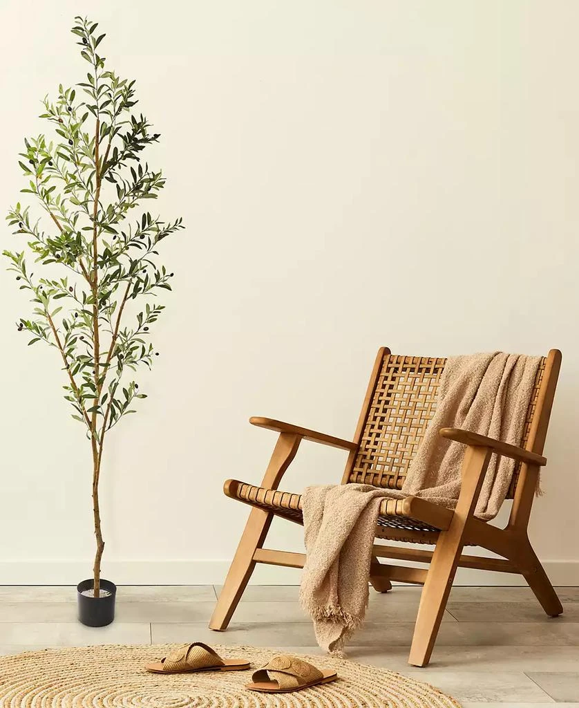 NEARLY NATURAL 82” Olive Artificial Tree 6