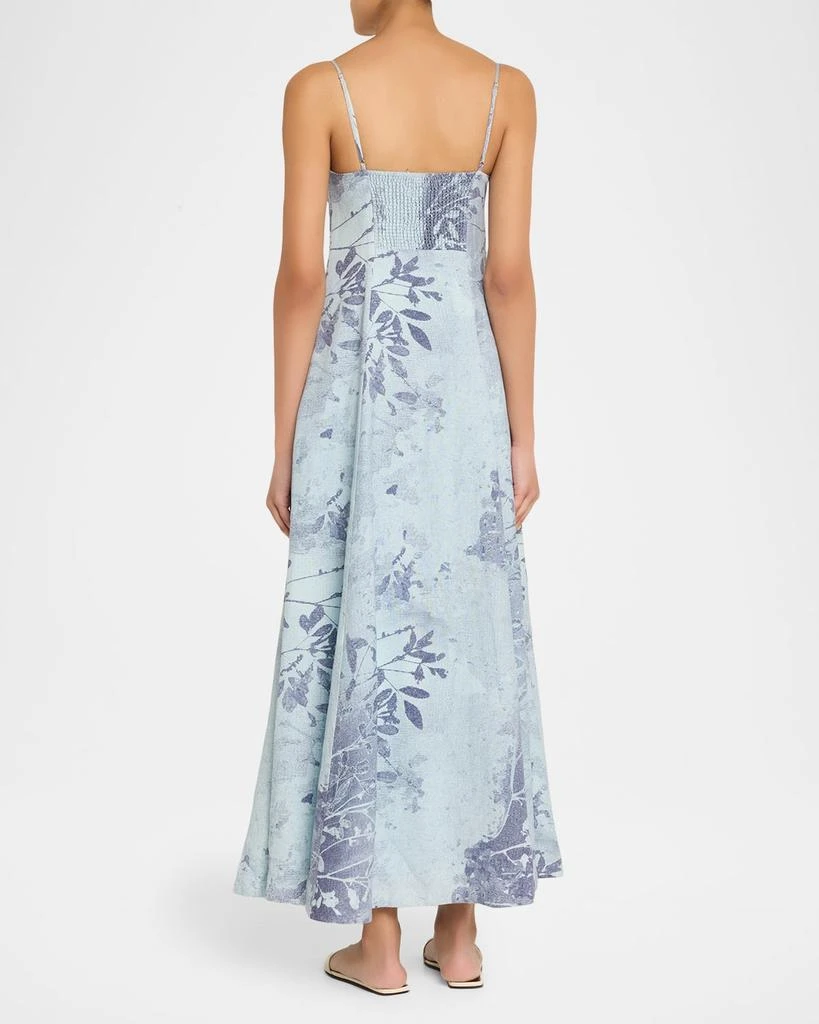 SIMKHAI Rudie Floral Bustier Maxi Dress 3