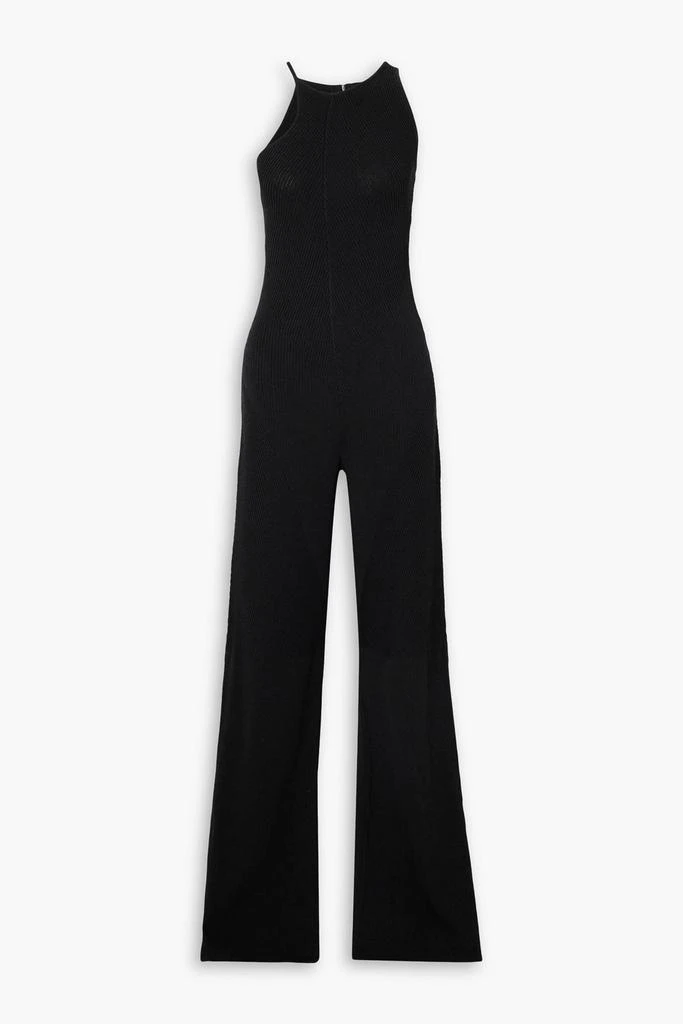 GAUGE81 Casona asymmetric ribbed-knit jumpsuit 1