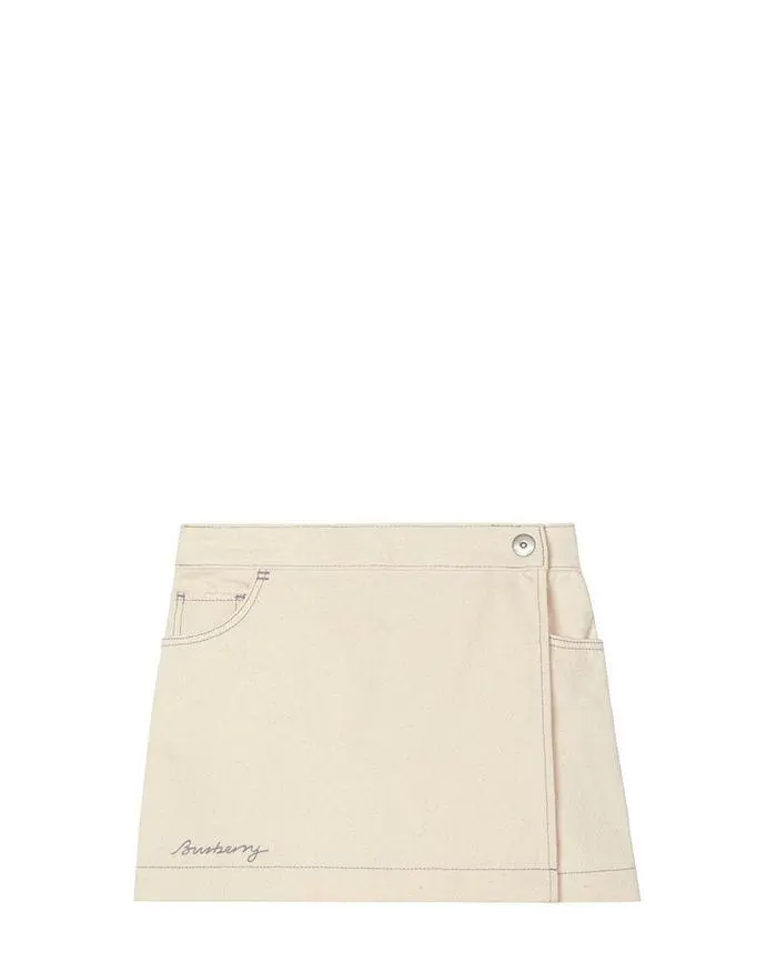 Burberry Girls' Denim Skort - Little Kid, Big Kid