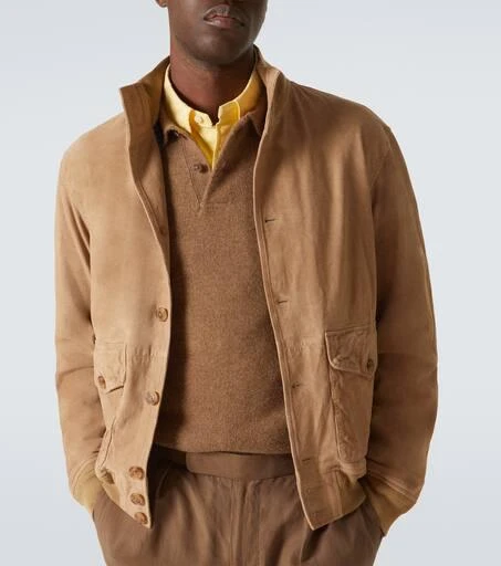Ralph Lauren Suede bomber jacket 5
