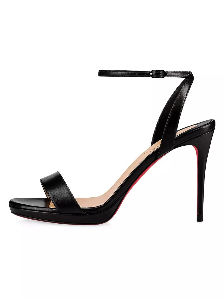 Christian Louboutin Loubi Queen 100MM Leather Sandals 3