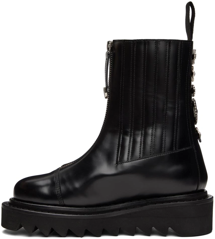 Toga Pulla Black Side Gore Zip Boots 3