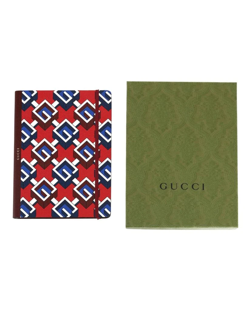 Gucci Geometric G Printed Notebook 3