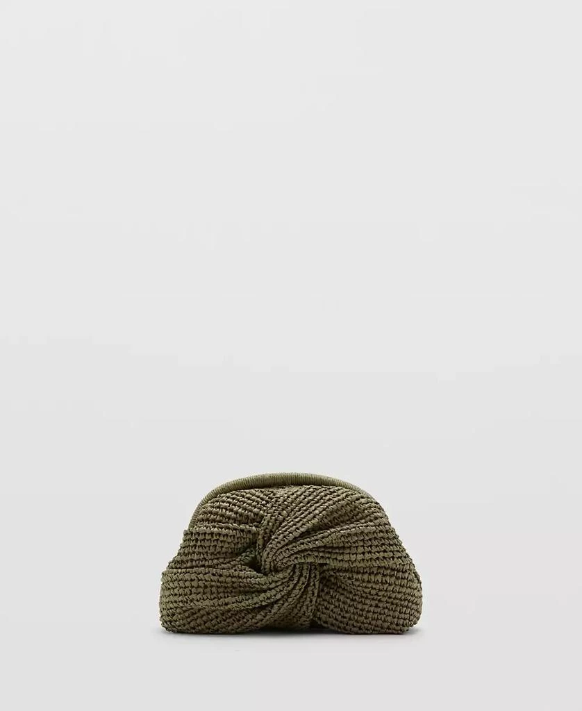 Mango Women's Natural Fibre Handbag