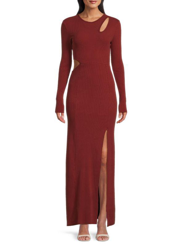 The Range Ribbed Bodycon Midi Dress