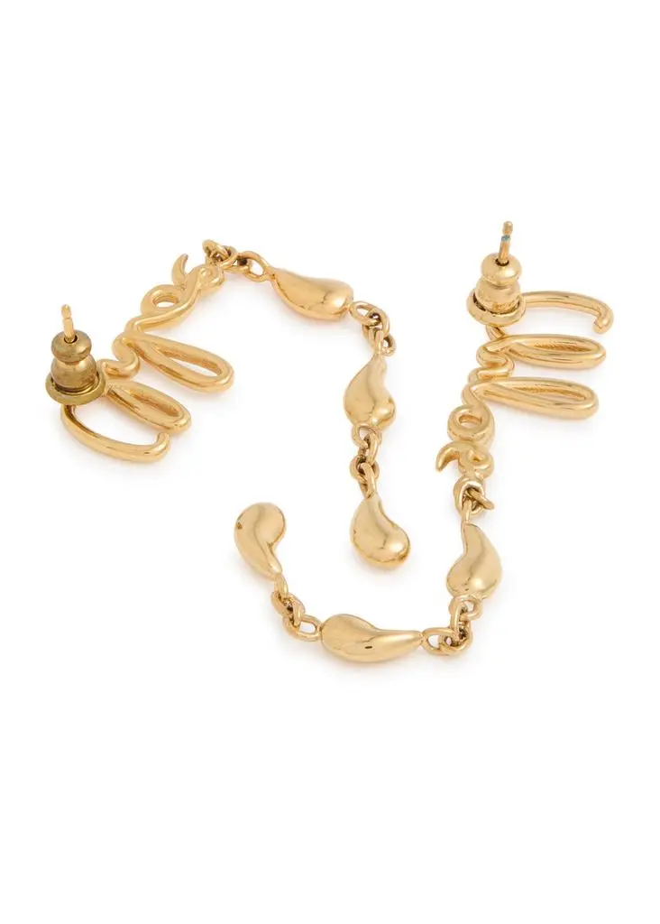Chloé Iconic logo drop earrings 3