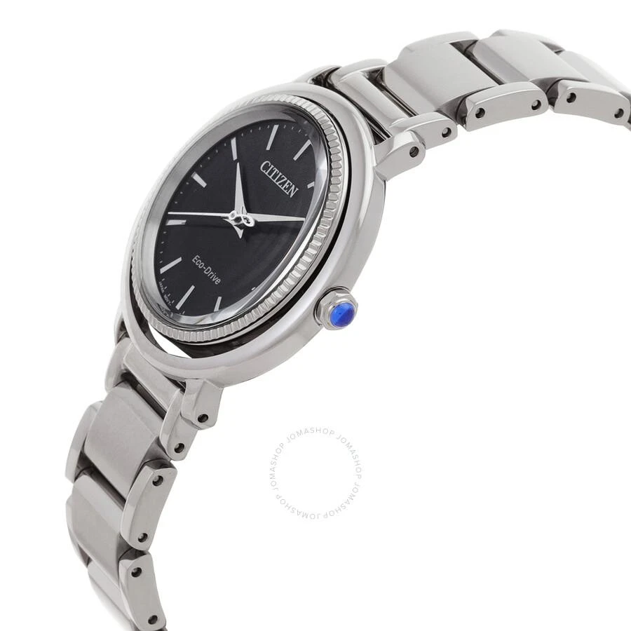Citizen L Eco-Drive Black Mother of Pearl Dial Ladies Watch EM1100-84H 2