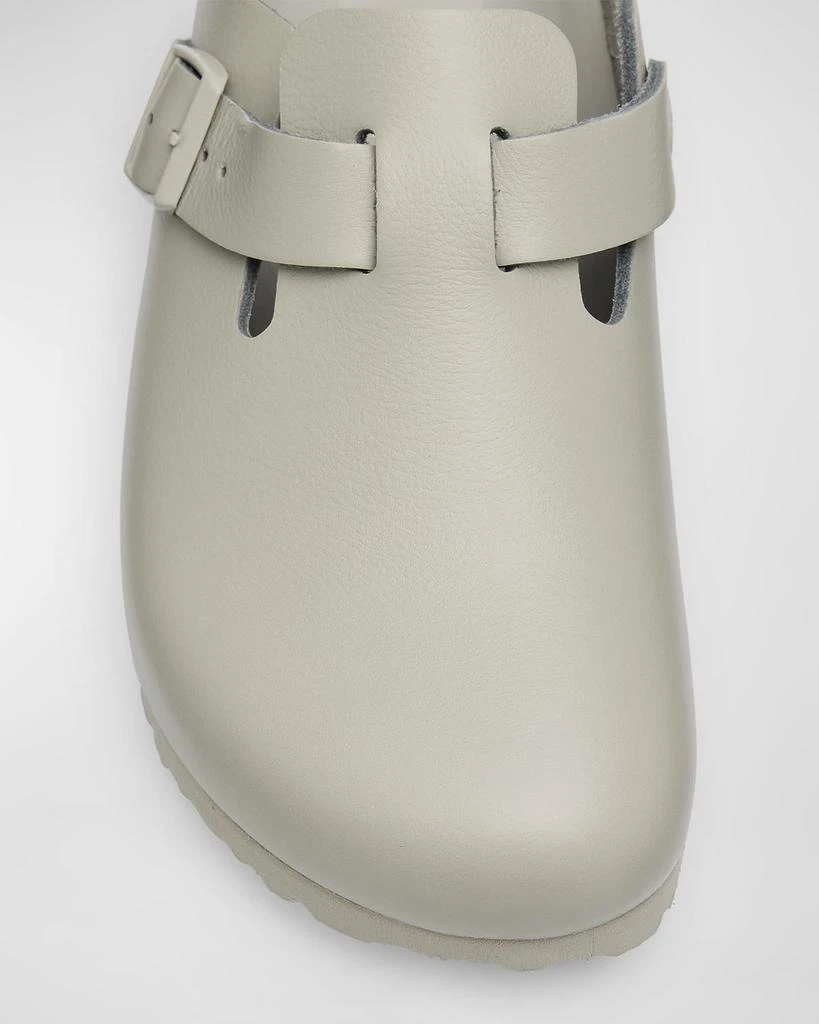 Birkenstock Boston Exquisite Leather Buckle Clogs 4