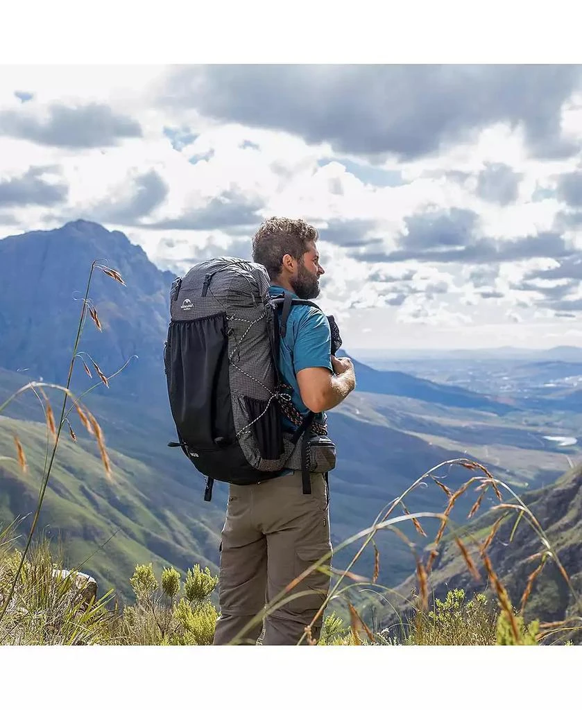 Naturehike 40L+5L Hiking Backpack – Waterproof, Lightweight Mountain Bag with Rain Cover
Shoe Compartment for Camping
Travel 3