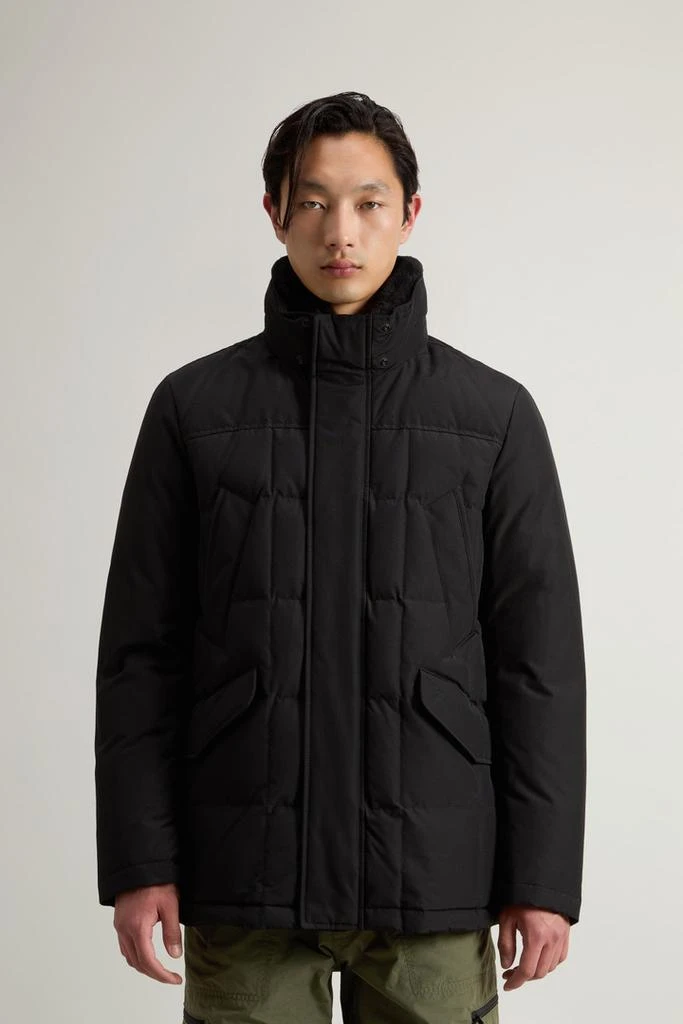 Woolrich Blizzard Field Jacket - Men - Black 4