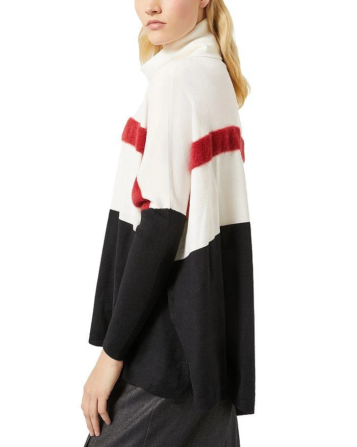 Marina Rinaldi Plus Agrume Poncho Sweater 5