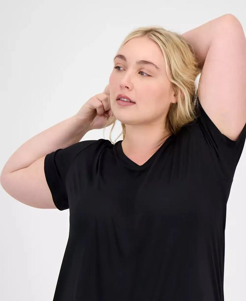 ID Ideology Plus Size Solid Essentials Active Tee, Created for Macy's 3