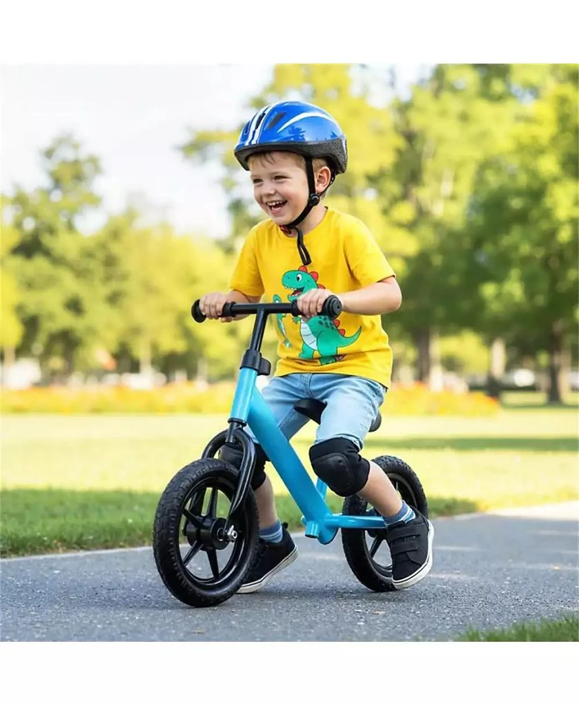 Mecale Lightweight Toddler Balance Bike No Pedal Training Bicycle-Blue 2
