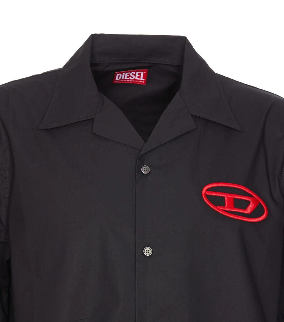 Diesel Diesel Logo Embroidered Short-Sleeved Shirt 3