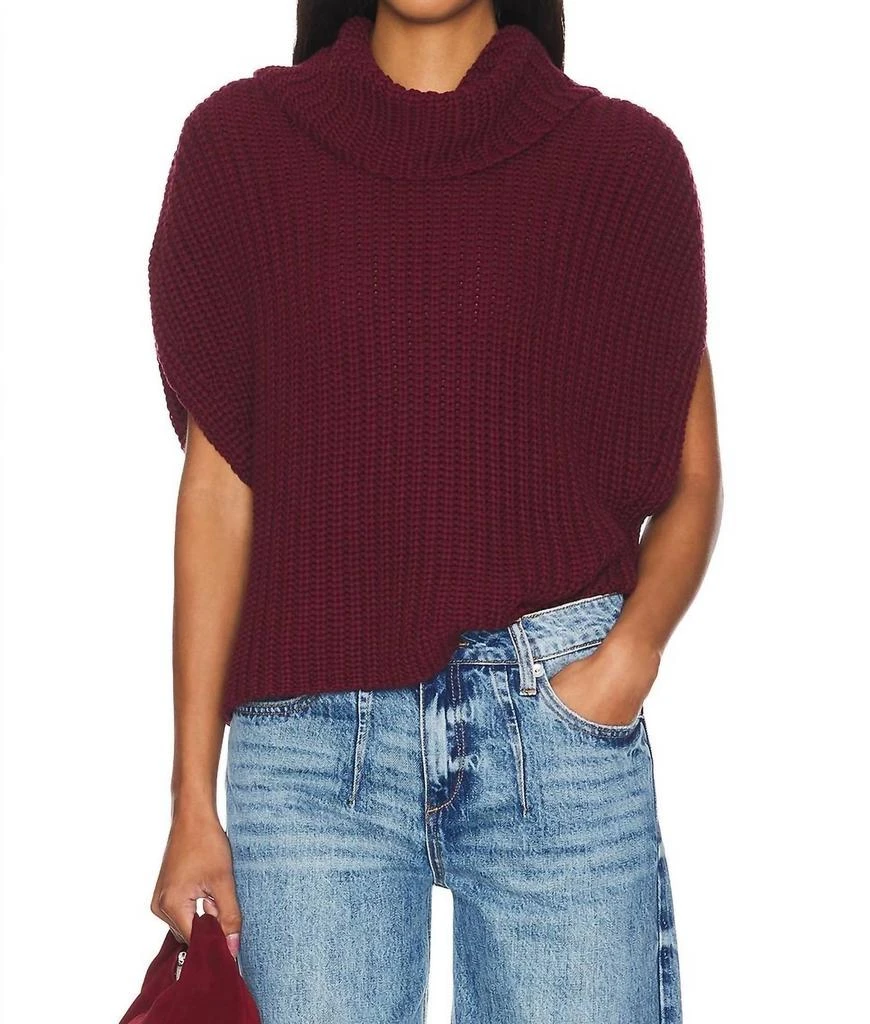 525 America 525 America - Senna Sleeveless Turtleneck Sweater 1