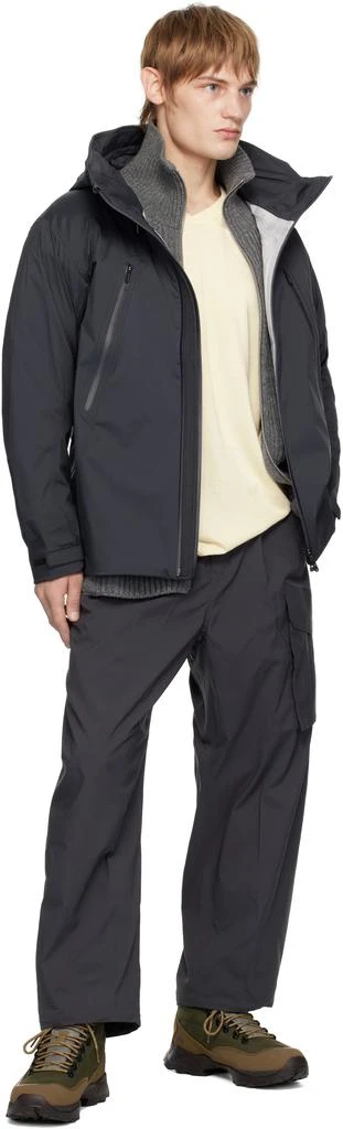 DESCENTE Gray Primeflex Wide Cargo Pants 4