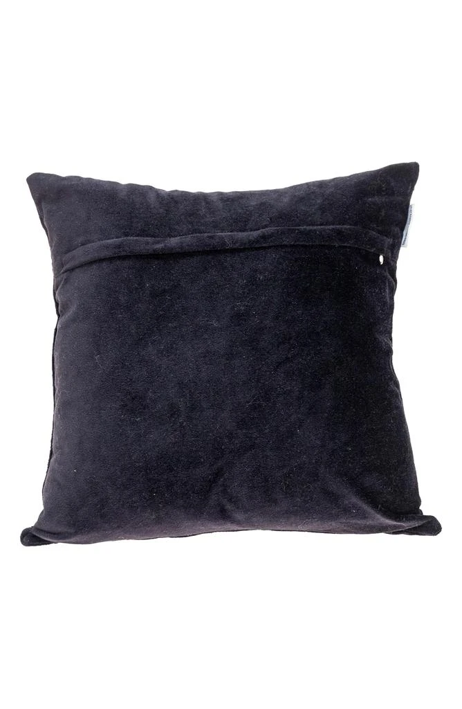 Parkland Carmela Beaded Velvet Throw Pillow 2