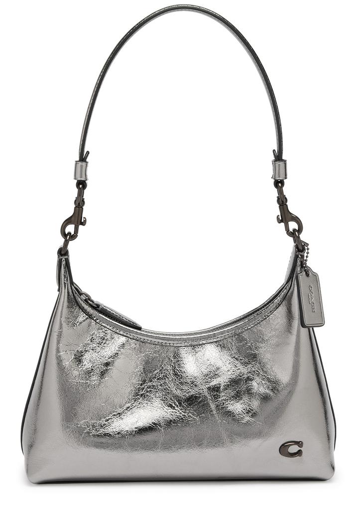Coach Juliet metallic leather shoulder bag