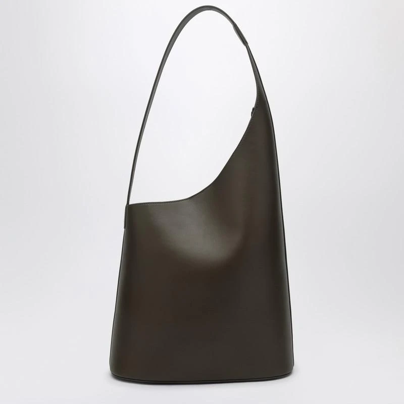 AESTHER EKME Kaki leather Lune Tote bag 4