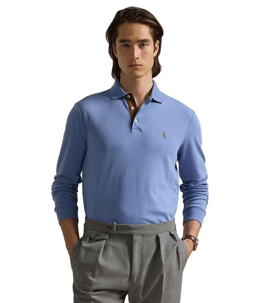 Ralph Lauren Classic Fit Long Sleeve Soft Touch Polo Shirt 1