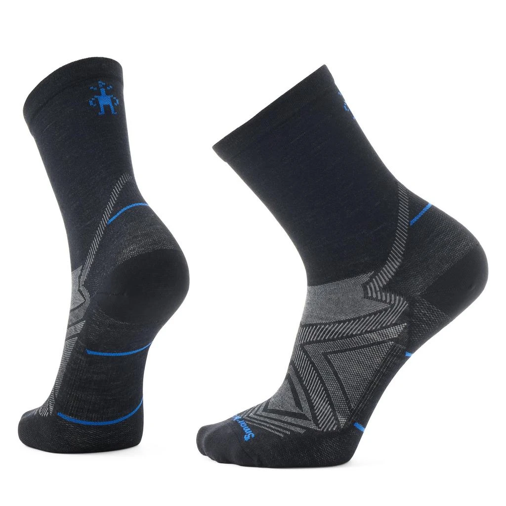 SmartWool Run Zero Cushion Mid Crew Socks 1