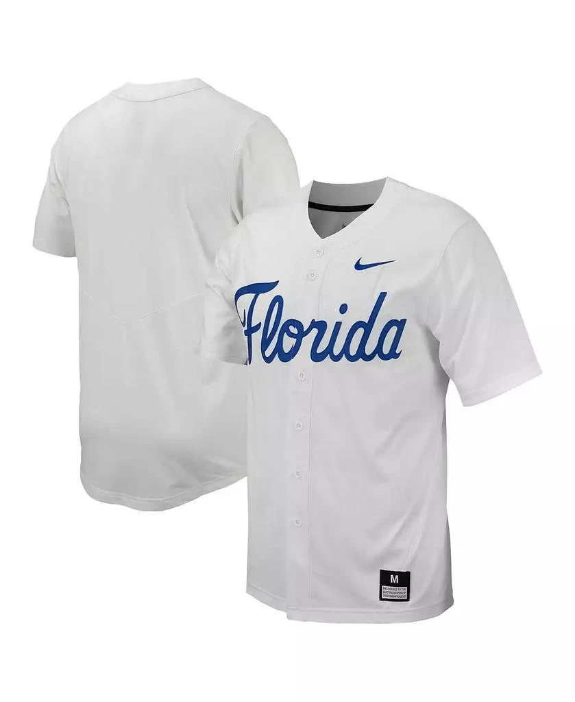 NIKE Men's Florida Gators Replica Full-Button Baseball Jersey 1