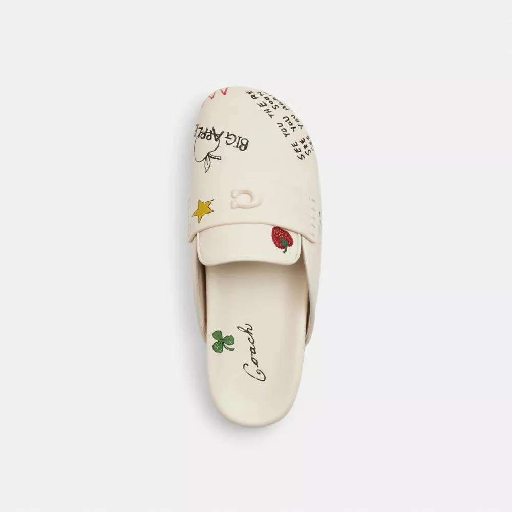 Coach Sculpted C Clog With Sketch Print 4