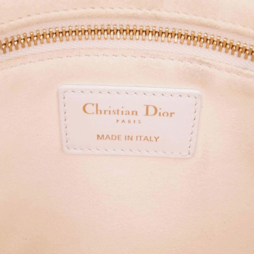 Dior Dior Pink Medium Mesh Cannage Lady Dior 11