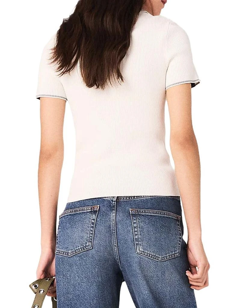 Maje Short-Sleeve Polo Shirt 4
