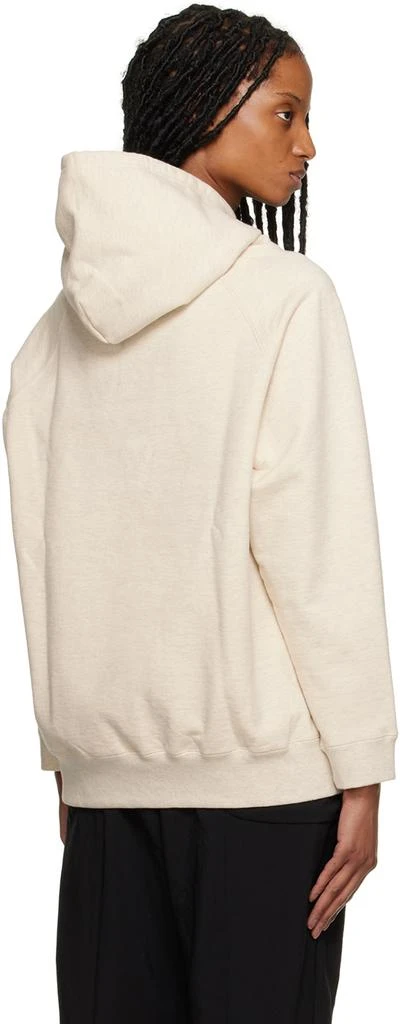 Snow Peak Beige Recycled Hoodie 3