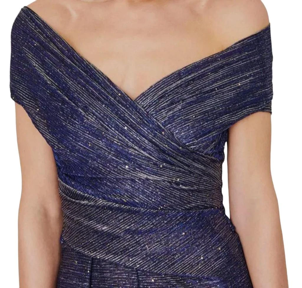 Talbot Runhof Talbot Runhof - METALLIC VOILLE JUMPSUIT 3