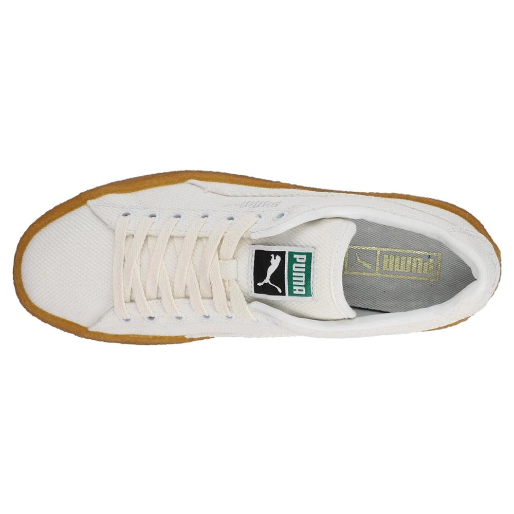 Puma Suede Crepe Canvas Lace Up Sneakers 4