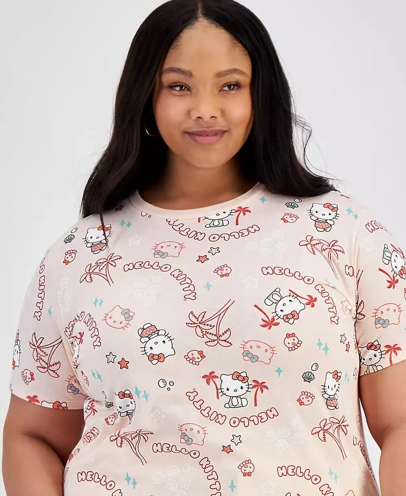 Love Tribe Trendy Plus Size Hello Kitty Adventure T-Shirt 3